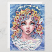 エンジェルアイズファンタジーガールウィングススターアートカード (正面/裏面)