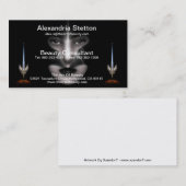 エンジェルアイズFractal Art Horizontal Business Card 名刺 (正面/裏面)