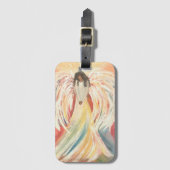エンジェルアクリルラゲージタグ ラゲッジタグ (正面縦)