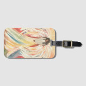 エンジェルアクリルラゲージタグ ラゲッジタグ (正面横)