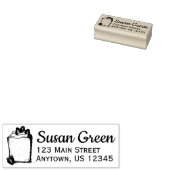 エンジェルアンジェルフードフードケーキスライストロベリーデザート ラバースタンプ (押印)