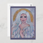 エンジェルアートバイルネラヴォワサンキューカード ポストカード (正面/裏面)