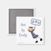 エンジェルアートマグネット マグネット (正面/裏面)