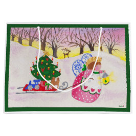 エンジェルインウッズ抱き枕 ラージペーパーバッグ