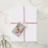 エンジェルインザウッズギフトラベル ギフトタグ (より糸付き)