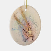 エンジェルインスピレーション – セラミックラウンドオーナメント セラミックオーナメント (右)