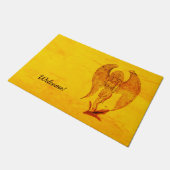 エンジェルインタトゥースタイル ドアマット (アングル)