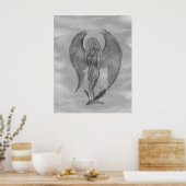 エンジェルインタトゥースタイル ポスター (キッチン)