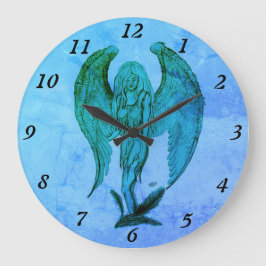 エンジェルインタトゥースタイル ラージ壁時計