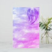 エンジェルインタトゥースタイル 便箋 (スタンド正面)