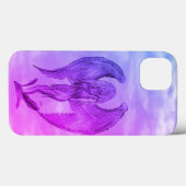 エンジェルインタトゥースタイル Case-Mate iPhoneケース (裏面 (横))
