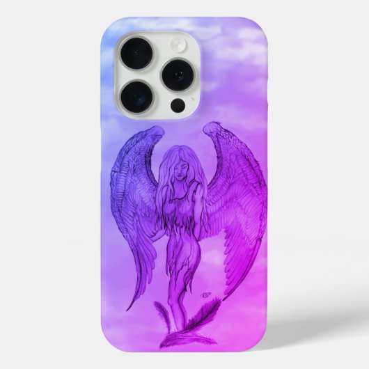エンジェルインタトゥースタイル Case-Mate iPhoneケース (裏面)