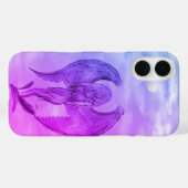 エンジェルインタトゥースタイル Case-Mate iPhoneケース (裏面 (横))