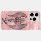 エンジェルインタトゥースタイル Case-Mate iPhoneケース (裏面 (横))