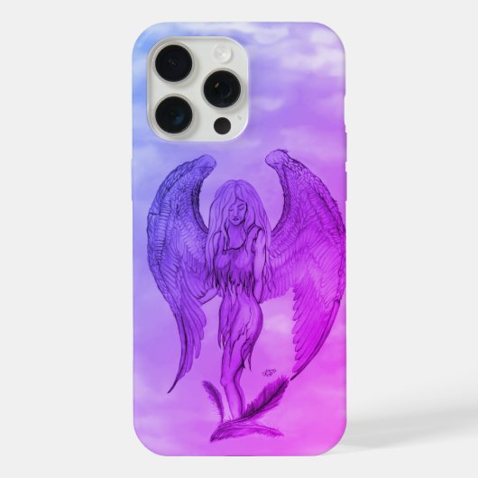 エンジェルインタトゥースタイル iPhoneケース (裏面)