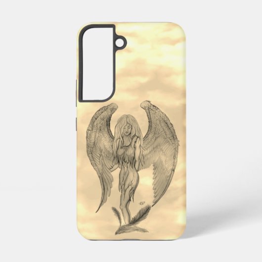 エンジェルインタトゥースタイル SAMSUNG GALAXYケース (裏面)