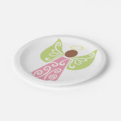 エンジェルインピンク ペーパープレート (アングル)