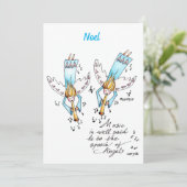 エンジェルインブルー遊ズミュージックフォーオアーソウルホリデー シーズンカード (スタンド正面)