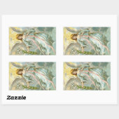 エンジェルインブルー 長方形シール (シート)