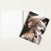 エンジェルインホワイトアーマーファンタジーアート プランナー手帳 (ディスプレー)