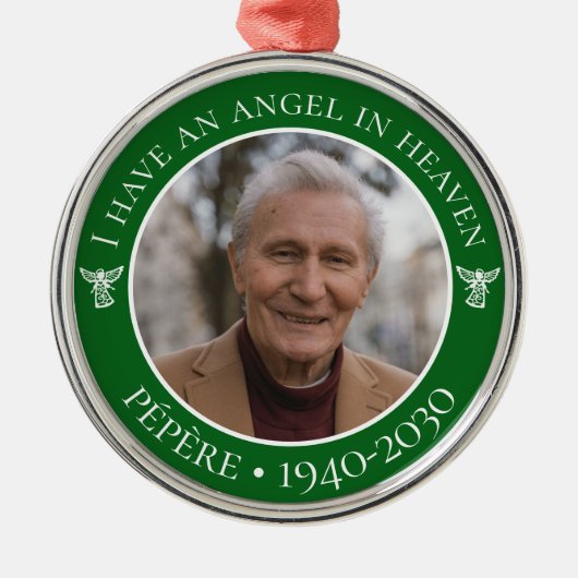 エンジェルイン天国ペペール記念写真 メタルオーナメント (正面)