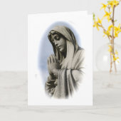 エンジェルイン祈りの言葉 カード (黄色い花)