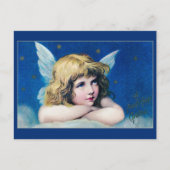 エンジェルウィズスターズクリスマ ポストカード (正面)