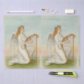 エンジェルウィズハープティッシュペーパー 薄葉紙 (クラフト)