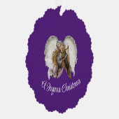 エンジェルウィズハープ紙オーナメントカード オーナメントカード (右)