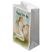 エンジェルウィズハープ誕生日抱き枕 スモールペーパーバッグ (正面アングル)