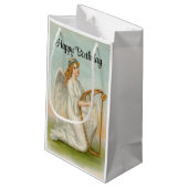 エンジェルウィズハープ誕生日抱き枕 スモールペーパーバッグ (裏面アングル)