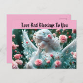 エンジェルウィズバラホリデーポストカード シーズンポストカード (正面/裏面)