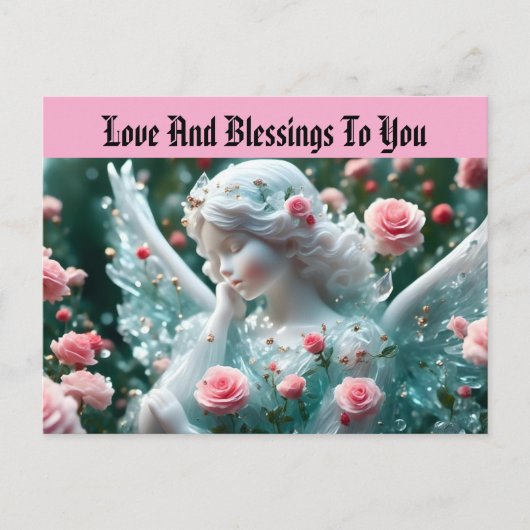 エンジェルウィズバラホリデーポストカード シーズンポストカード (正面)