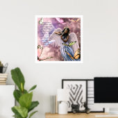 エンジェルウィズ絵画チョイスカスタムアートプリント ポスター (ホームオフィス)