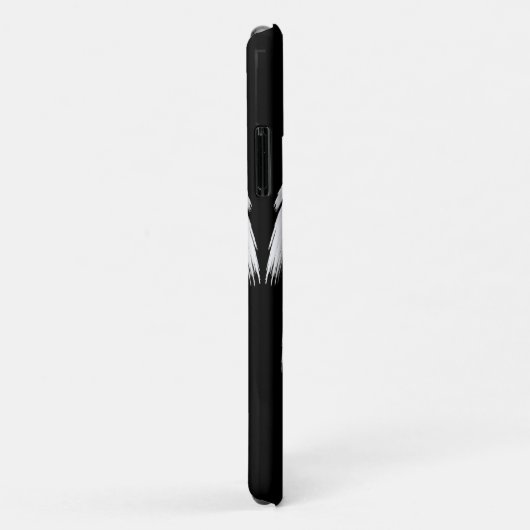 エンジェルウィンググレイが羽に触れた右カスタム Case-Mate iPhoneケース (裏面/右)