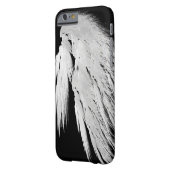 エンジェルウィンググレイが羽に触れた右カスタム Case-Mate iPhoneケース (裏面左)
