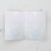 エンジェルウィングスとハートグラフィックアーツカード カード (内部)