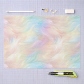 エンジェルウィングスアクアブルーピンク 薄葉紙 (クラフト)