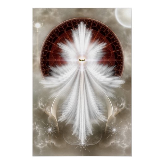 エンジェルウィングススノーフレークRL完璧なポスター ポスター (正面)