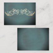 エンジェルウィングススピリチュアルライトワーカー名刺 名刺 (正面/裏面)