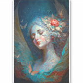 エンジェルウィングスファンタジーアートステッカー シール (正面)