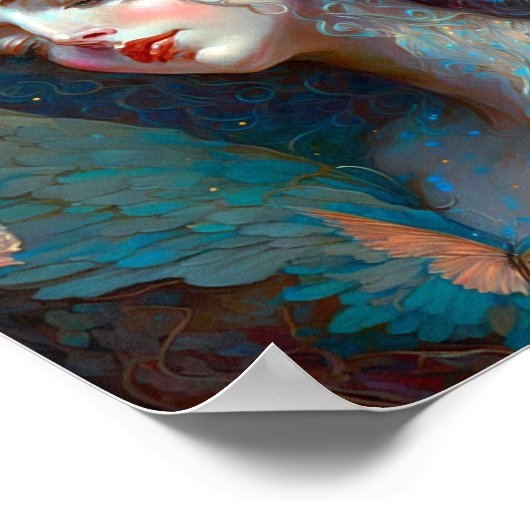 エンジェルウィングスファンタジーアートポスター ポスター (角)