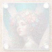 エンジェルウィングスファンタジーアート ガラスコースター (裏面)