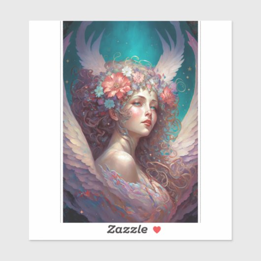 エンジェルウィングスファンタジーアート シール (シート)