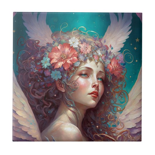 エンジェルウィングスファンタジーアート タイル (正面)