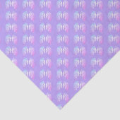 エンジェルウィングスフェアリーパープルパターン 薄葉紙 (詳細)