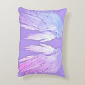 エンジェルウィングスフェアリーパープルモノグラム アクセントクッション (裏面(縦))