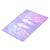 エンジェルウィングスフェアリーパープルモノグラム ノートパッド (アングル)