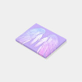 エンジェルウィングスフェアリーパープルモノグラム ポストイット (アングル)