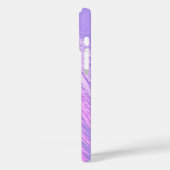 エンジェルウィングスフェアリーパープルモノグラム Case-Mate iPhoneケース (裏面 / 左)